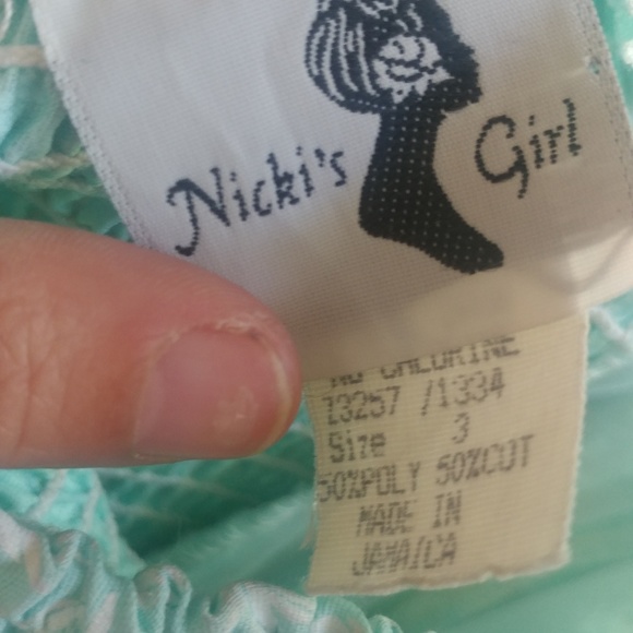 Vintage Cotton Sleeveless Dress - Picture 5 of 6